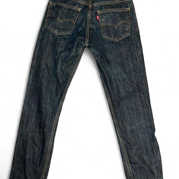 Levi Strauss Dark Denim 508 Regular Taper Fit jeans W 28 L 30 - Picture 2 of 8